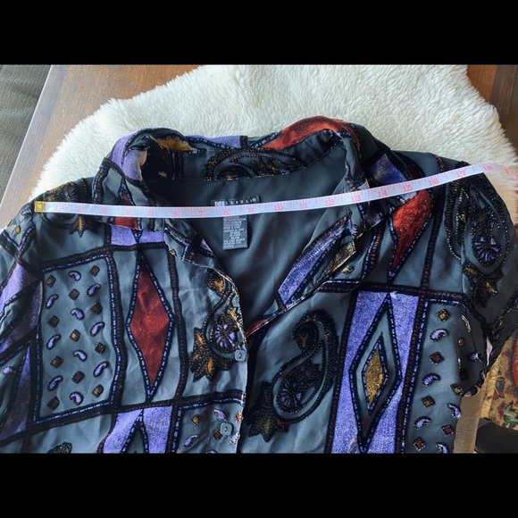 VINTAGE BLOUSE M - Picture 7 of 7